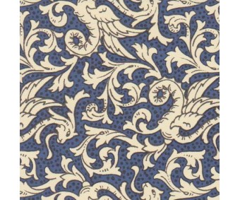 Dekoratiivpaber Carta Varese 50x70 cm - draakonid sinine